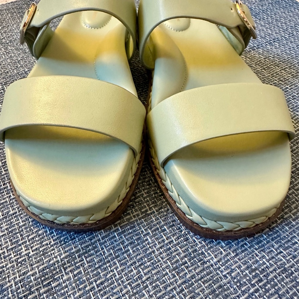 Mint Green Women's Sandals - Picture 5 of 8